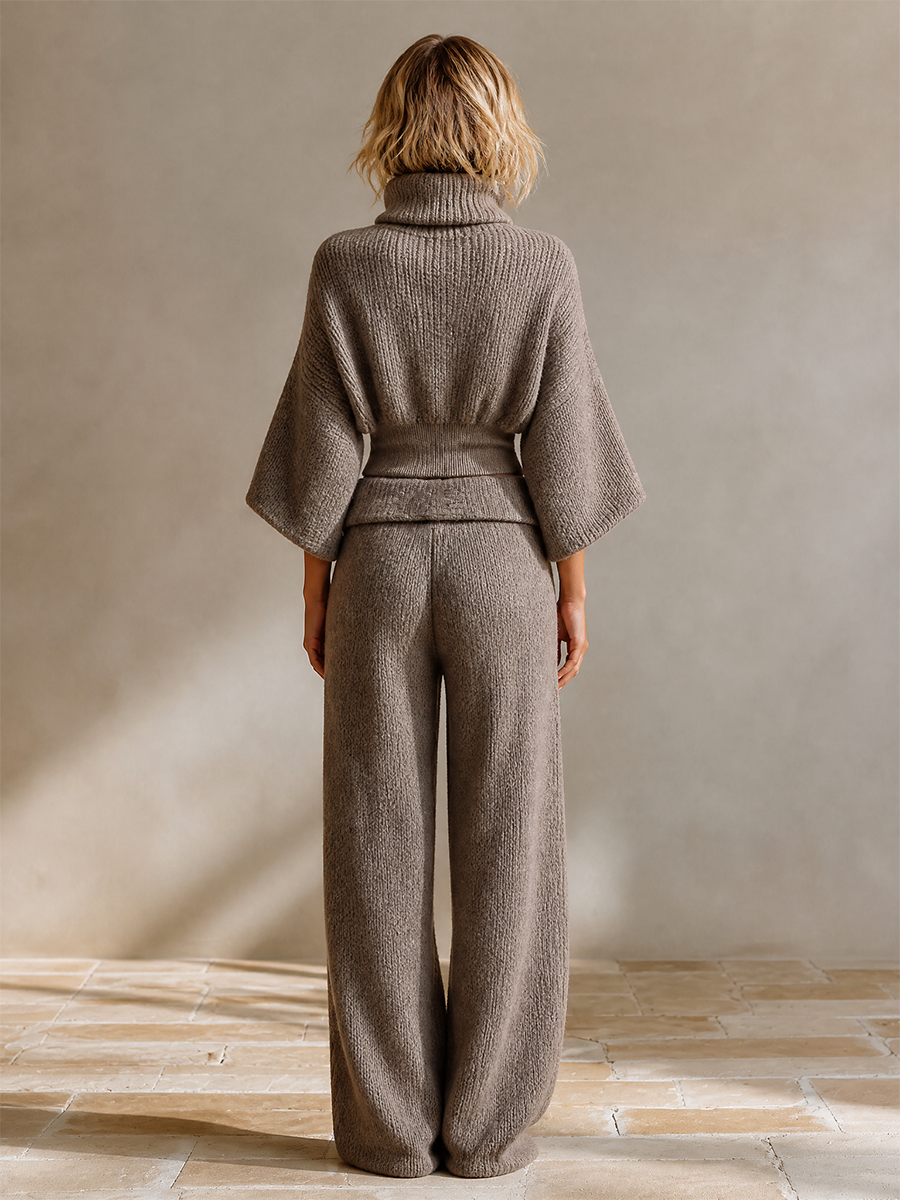 Women's Knit Casual Two‑Piece Set