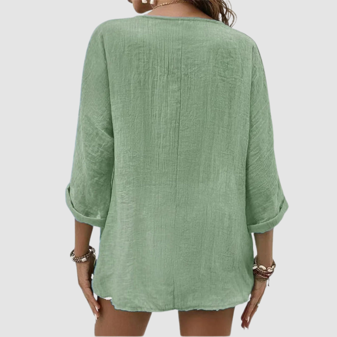 Monica™ Elegant Breathable Blouse